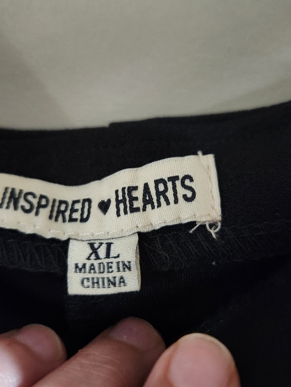 Inspired Hearts Black Cocktail Dress Puffy Sleeves Size XL - Picture 3 of 5